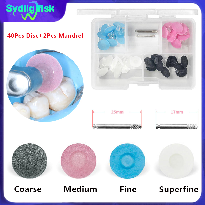 Teeth Whitening Express - 40 Stuks Tandheelkundige Polijstschijf Composiet Hars