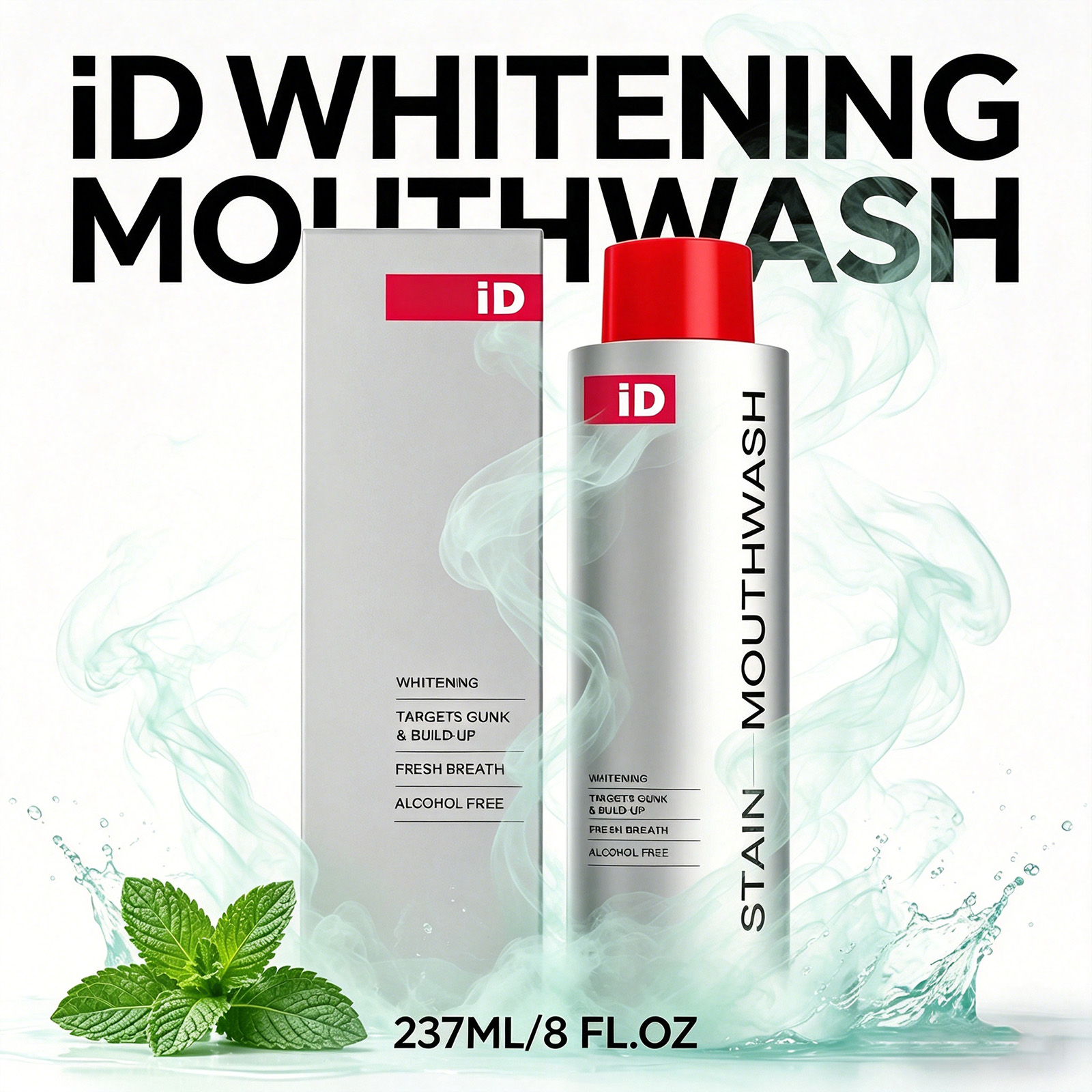 Whitening Mouthwash - Nieuwe Vlekkenverwijderende Mondwater – Zachte Frisse