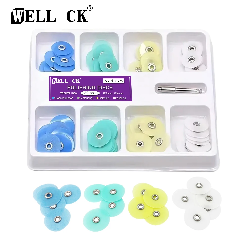 Teeth Whitening Express - WELLCK Tandheelkundige Polijstschijven Bruto Reductie Contouring