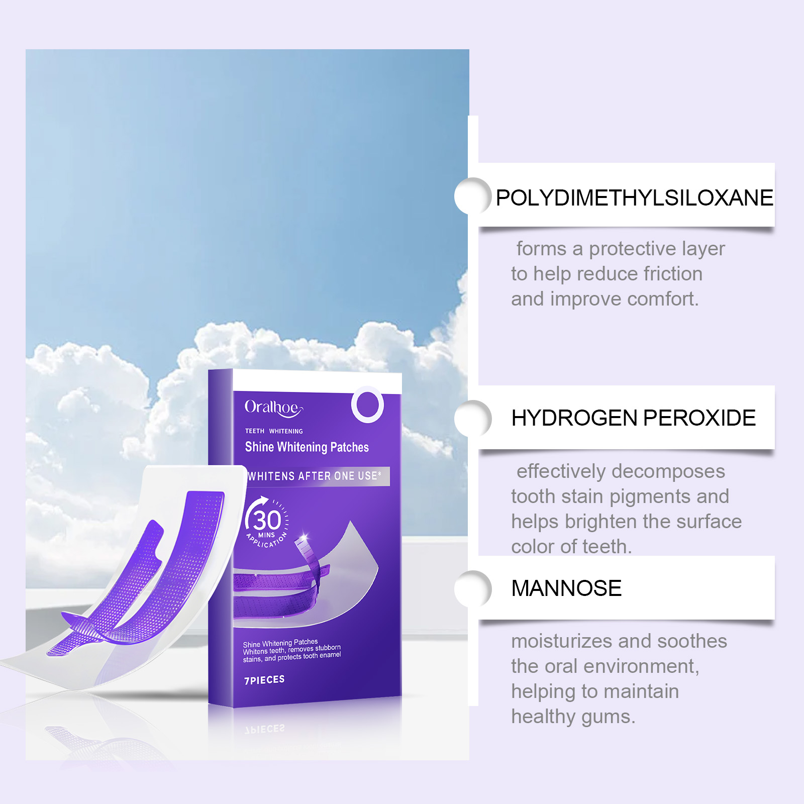 ORALHOE 7 stks/doos Tanden Whi - Teeth Whitening Quick Results recensie en prijs