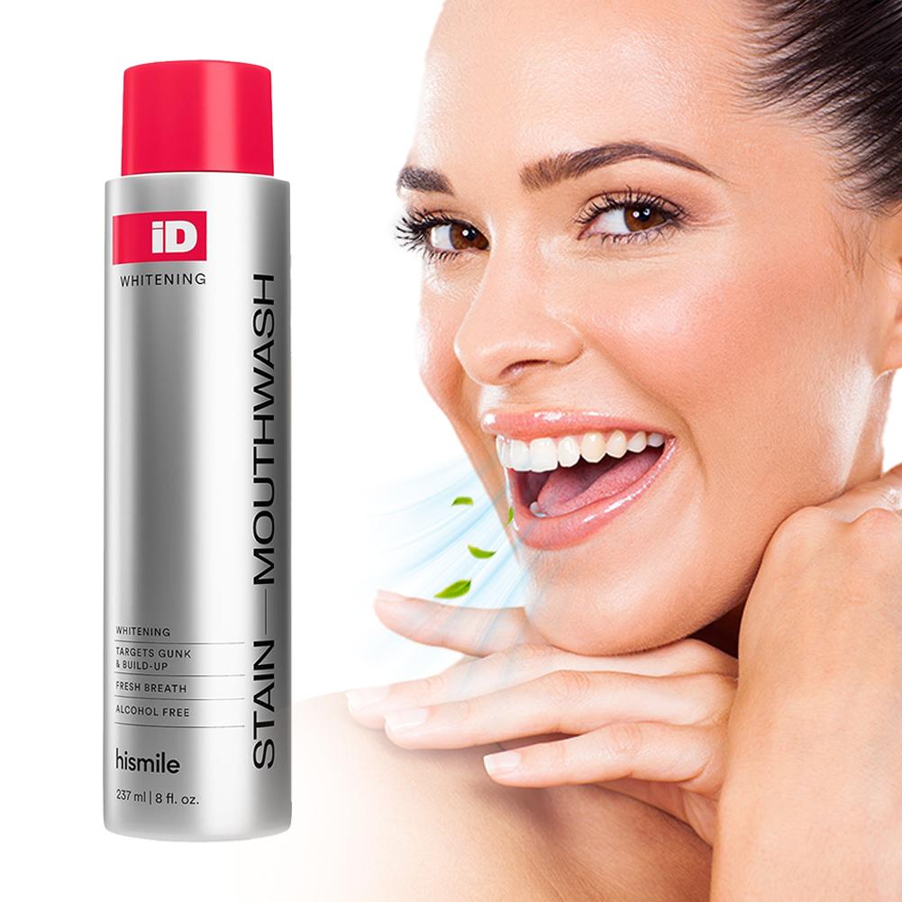 Hismile iD Alcoholvrije mondwa - Whitening Mouthwash recensie en prijs