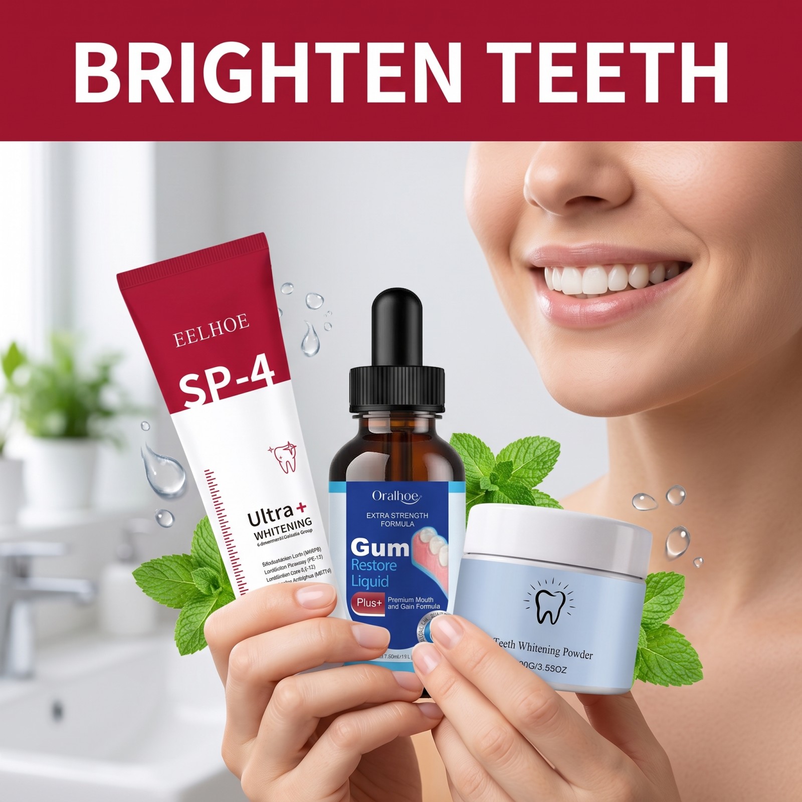 Mondverzorgingsset: Whitening  - Whitening Mouthwash recensie en prijs