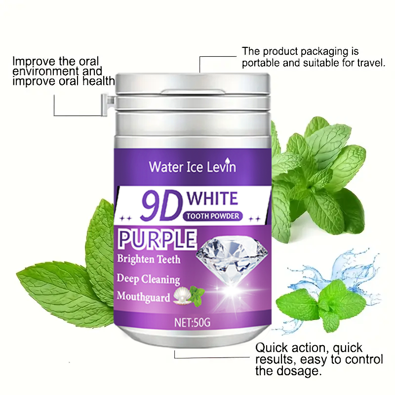 9D White Tooth Poeder verhelde - Teeth Whitening Quick Results recensie en prijs