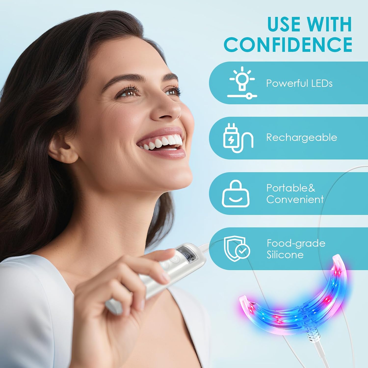 Tandenbleek-accelerator met 16 - Teeth Whitening For Trays recensie en prijs
