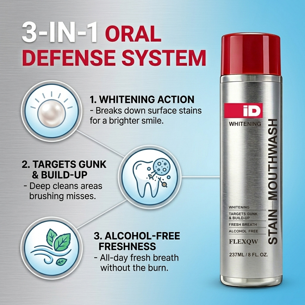 Hismile ID Whitening Stain Mon - Whitening Mouthwash recensie en prijs