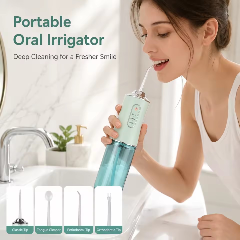 Monddouche, waterflosser, tand - Whitening Mouthwash recensie en prijs