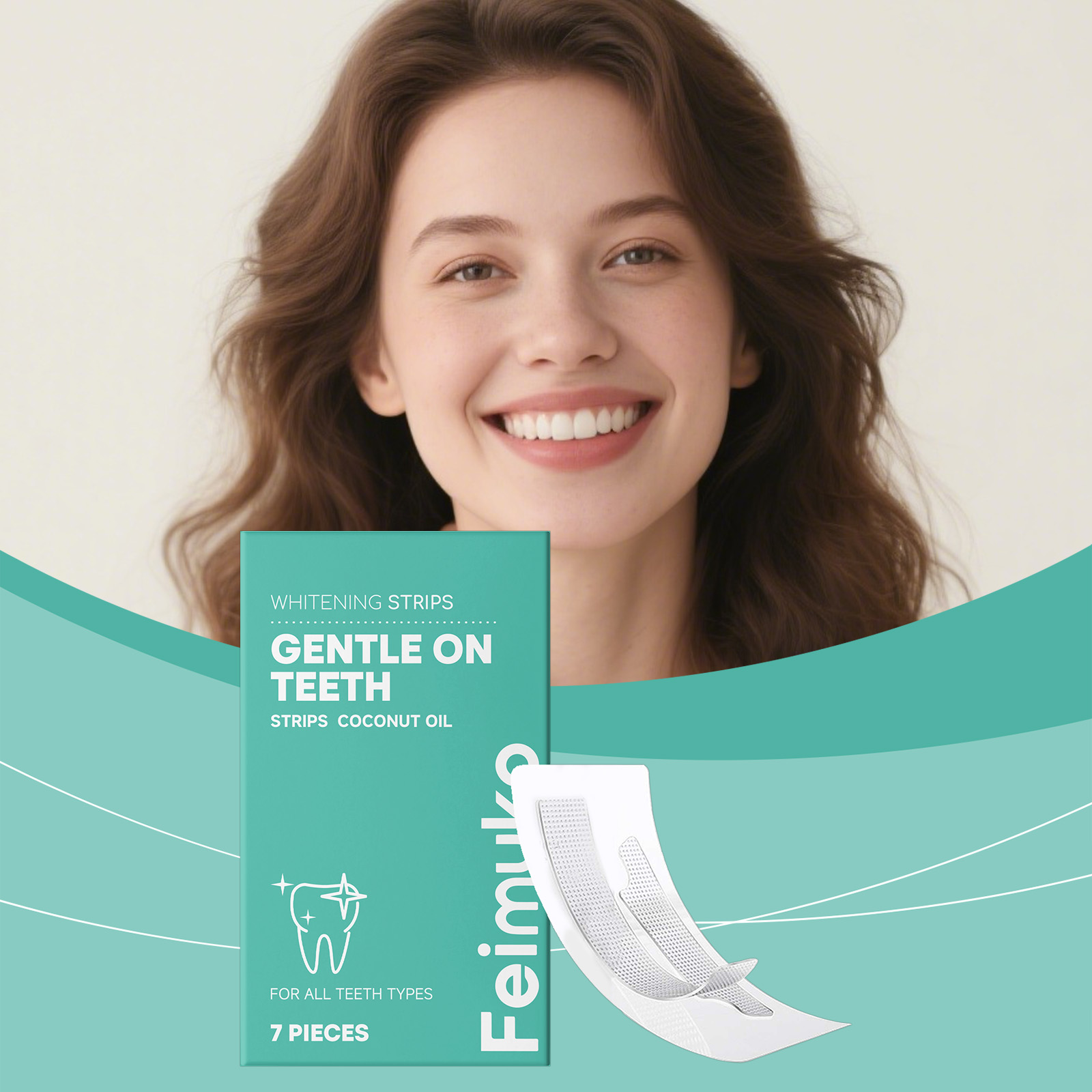 Kokosolie Tandenbleekstrips Za - Teeth Whitening With Coconut Oil recensie en prijs