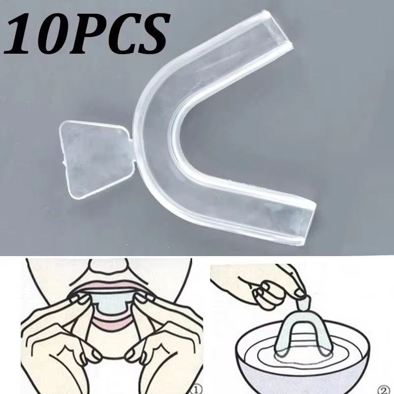 10 stuks siliconen mondbescher - Teeth Whitening For Trays recensie en prijs
