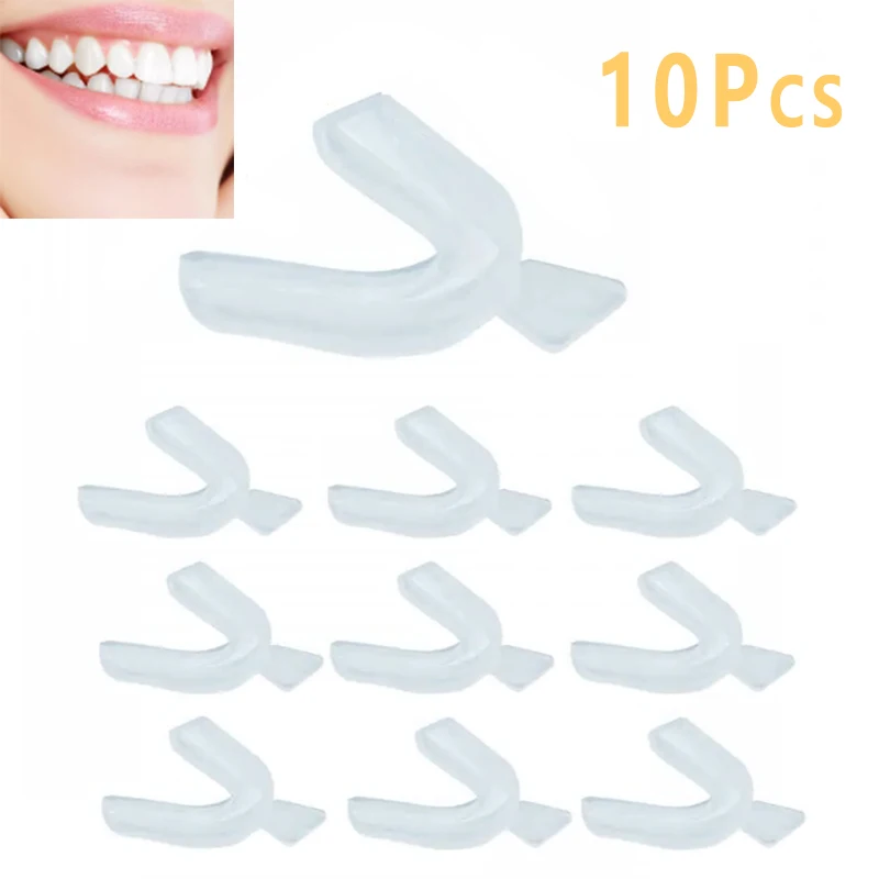 10 stuks siliconen mondbescher - Teeth Whitening For Trays recensie en prijs